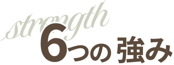 6つの強み