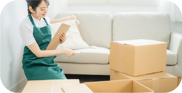 徹底した分別・仕分け